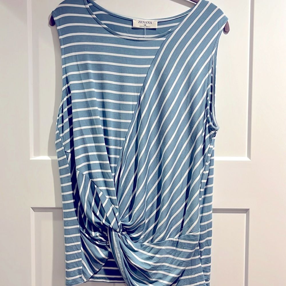 Zenana women’s 1X tank top NEW with tags